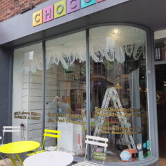 Etched window Graphics Winchester hampshire