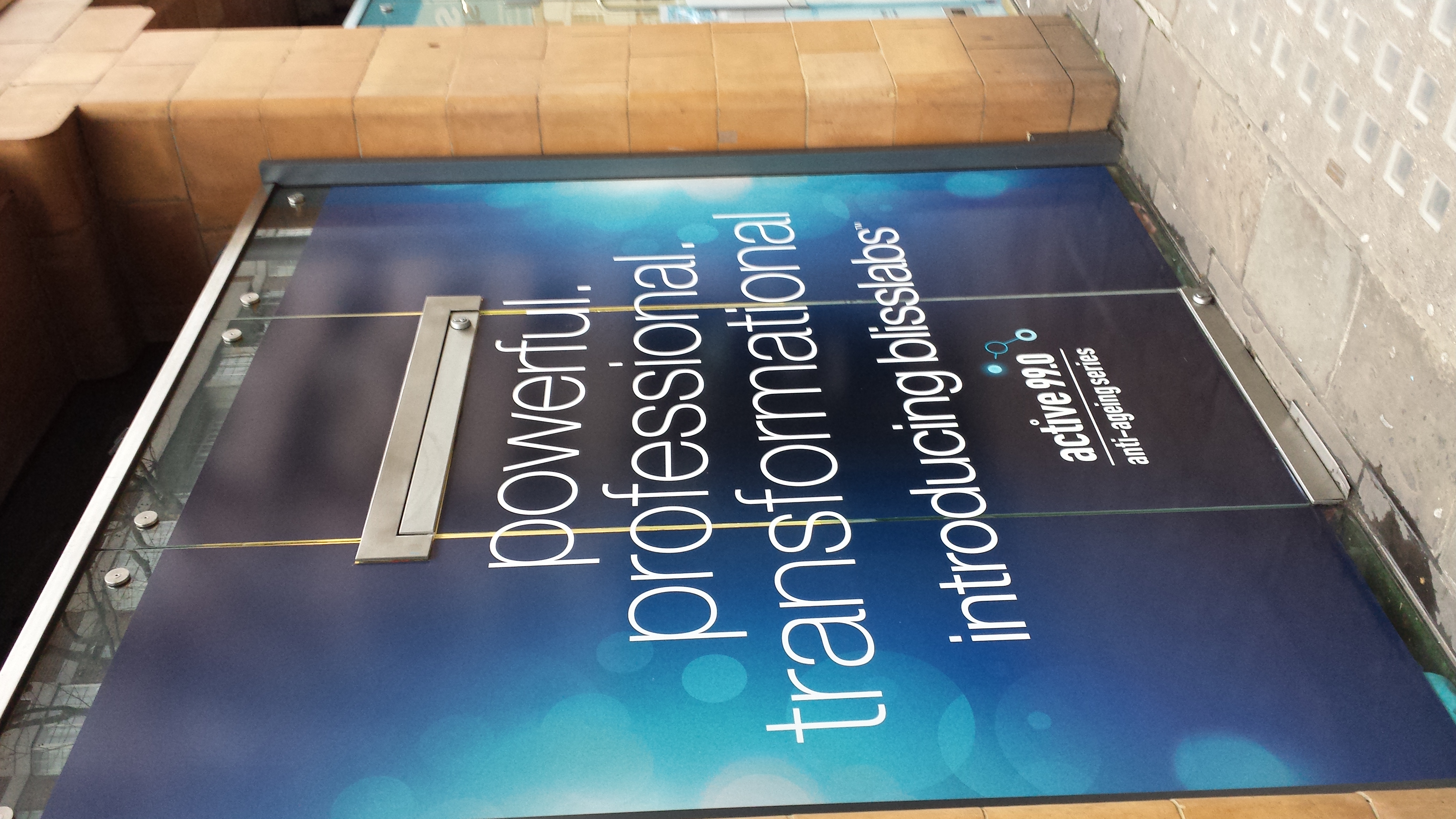 Window graphics. Sloane Avenue, london