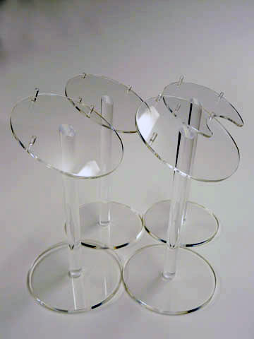 Acrylic display stands