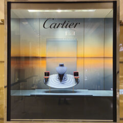 Retail Window Display Window Cartier Selfridges.
