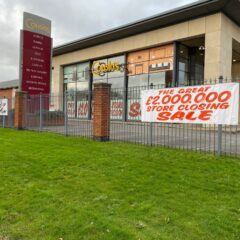 Sale banner printing sussex