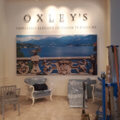 exhibition Graphics Horsham cnc cut lettering on stand off's sussex