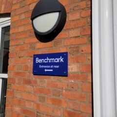 Acrylic Door plaque. Horsham