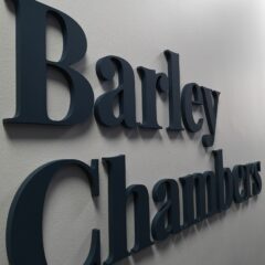 Office wall Reception Logo